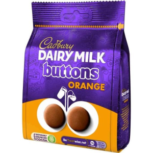 Cadbury Dairy Milk Orange Buttons