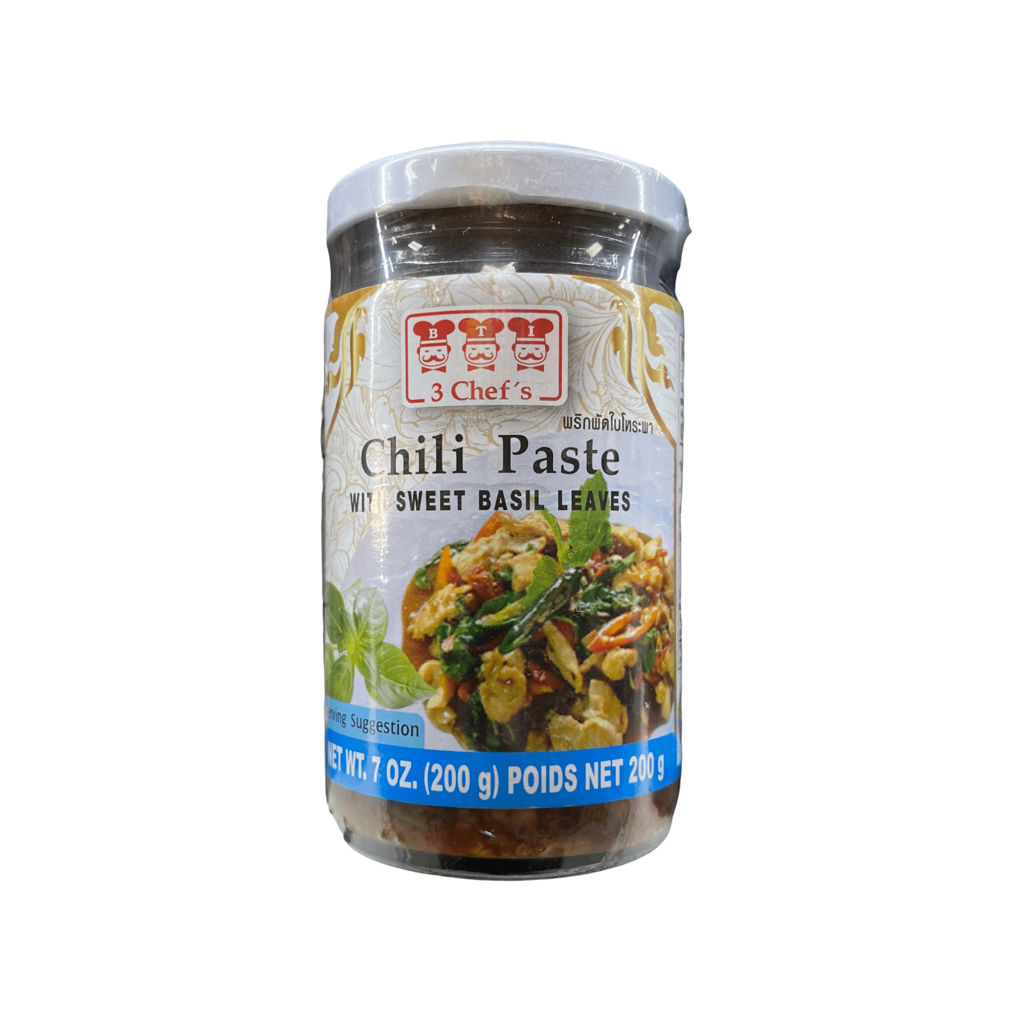 3 Chef’s Chili Paste with Sweet Basil Leaves
